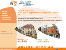 Tablet Screenshot of institut-lauterbad.de